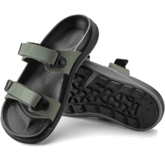 Birkenstock Women's 41 EU Size 10 Sahara Sandals NWT Futura Black - Picture 3 of 7